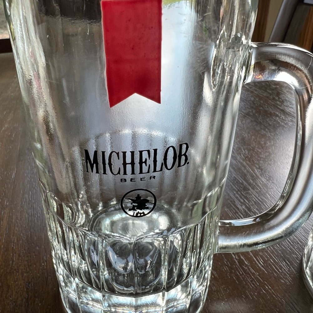 Two Michelob Beer Mugs - Picture 2 of 5